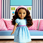 **

"A young girl, fully clothed in modest, stylish clothing inspired by Sophie Ruby designs, stands confidently in a vibrant, modern playroom filled with Sophie Ruby dolls and accessories. Background features subtle Arabic design elements. Perfect anatomy, correct proportions, natural pose, well-formed hands, proper finger count, natural body proportions, safe for work, appropriate content, fully clothed, family-friendly, high quality, professional illustration."

**