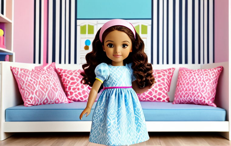 **

"A young girl, fully clothed in modest, stylish clothing inspired by Sophie Ruby designs, stands confidently in a vibrant, modern playroom filled with Sophie Ruby dolls and accessories. Background features subtle Arabic design elements. Perfect anatomy, correct proportions, natural pose, well-formed hands, proper finger count, natural body proportions, safe for work, appropriate content, fully clothed, family-friendly, high quality, professional illustration."

**